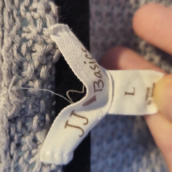 Grey Knit Open Cardigan - Picture 3 of 6